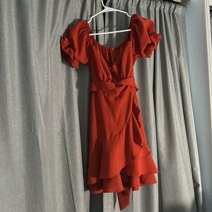 From Amazon, size small in women’s, gently worn, perfect for a country wedding.